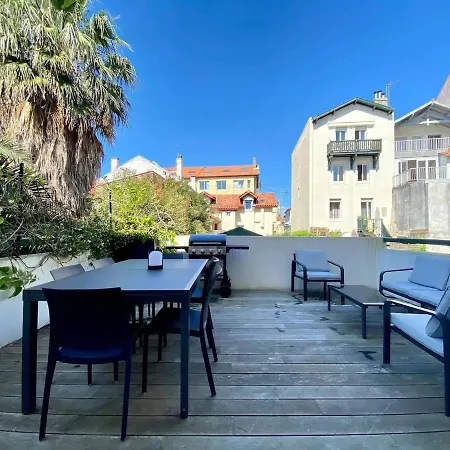 Lägenhet Superbe Plage, Terrasse, Plancha Biarritz